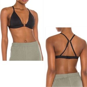 Free People X Revolve Oh Scuba Bralette - M Black NWOT